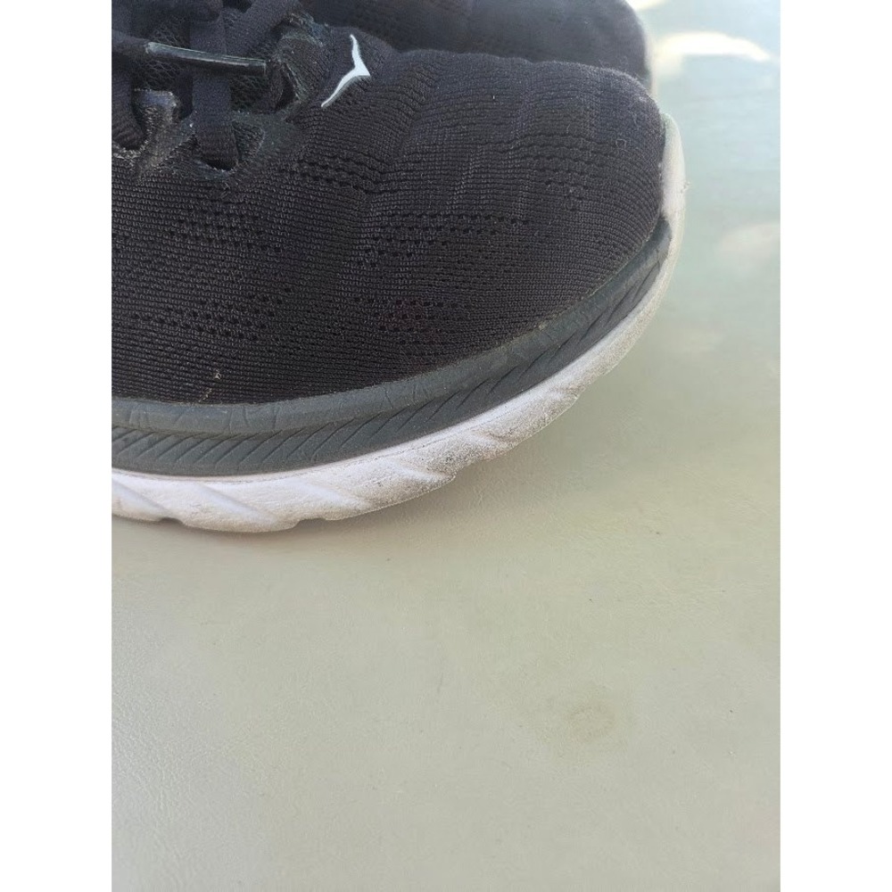 Hoka Mach 4 Black Dark Shadow Running Shoes Womens 9B Low Top Athletic Sneakers - Picture 2 of 8